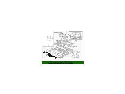 Chevrolet Camaro 6.gen Kabelový svazek přední podlahové konzoly