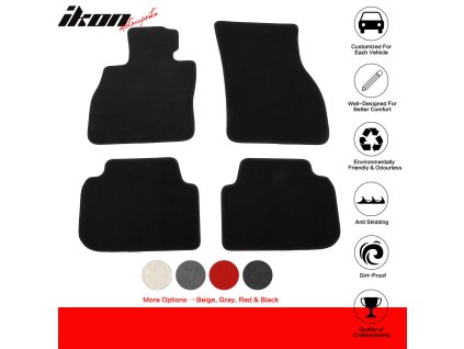 Mini Cooper Clubman F54 2016-2024 Textilní koberce nylon černá