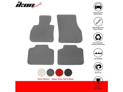 Mini Cooper Countryman2017-2023 Textilní koberce 4dílná sada nylon šedá