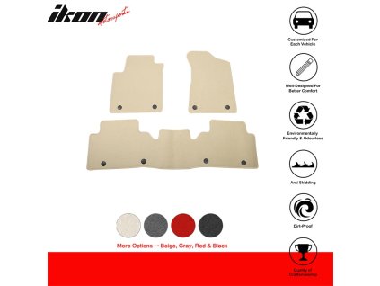 Nissan Armada INFINITI QX80 2017-2023 Textilní koberce nylon béžová