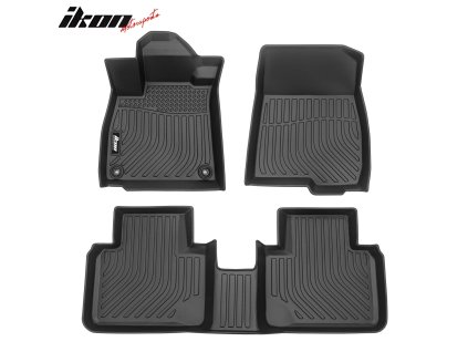 Honda Accord 2018-2022 Gumové koberce 3dílná sada černá