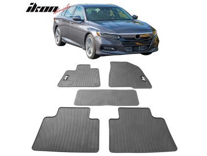 Honda Accord 2018-2022 Gumové koberce 5dílná sada šedá