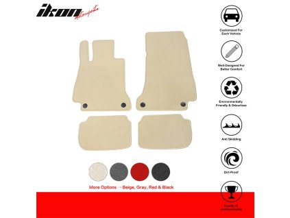 Mercedes Benz W238 E-Class 2018-2023 Textilní koberce nylon béžová