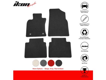 Toyota Camry 2018-2023 Textilní koberce 4dílná sada nylon černá