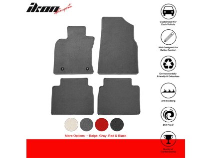 Toyota Camry 2018-2023 Textilné koberce 4-dielna sada nylon šedá