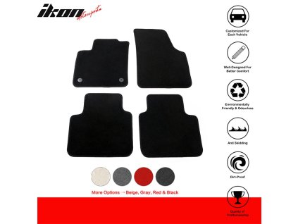 Volkswagen Atlas 2018-2023 Covorașe textile set de 4 bucăți nylon negru