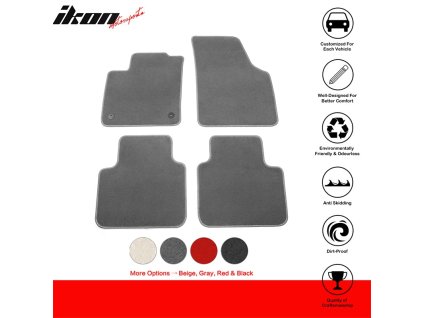 Volkswagen Atlas 2018-2023 Covorașe textile set 4 bucăți nylon gri