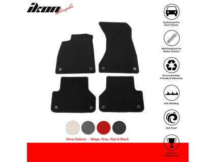 Audi A5 RS5 S5 Sportback 2018-2024 Textilní koberce nylon černá