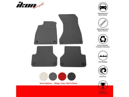 Audi A5 RS5 S5 Sportback 2018-2024 Textilní koberce nylon šedá