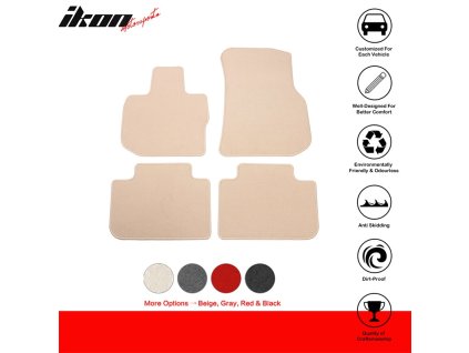 BMW G01 X3 G02 X4 2018-2024 Textilní koberce 4dílná sada béžová