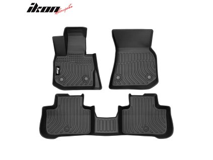 BMW X3 G01 X3M F97 2018-2024 BMW X4 G02 X4M F98 2019-2025 Gumové koberce TEP 3D černá