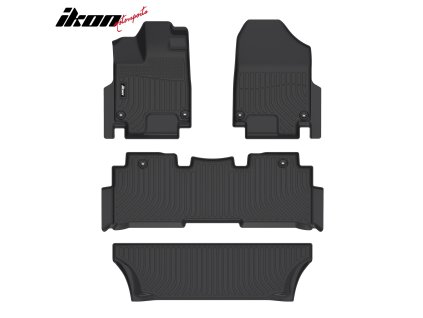 Honda Odyssey 2018-2024 Gumové koberce TPE 3D černá