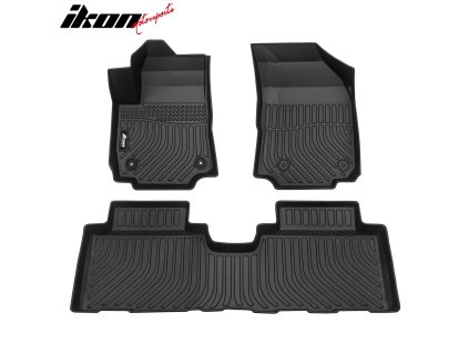 Chevrolet Equinox GMC Terrain 2018-2025 Gumové koberce TPE 3D černá