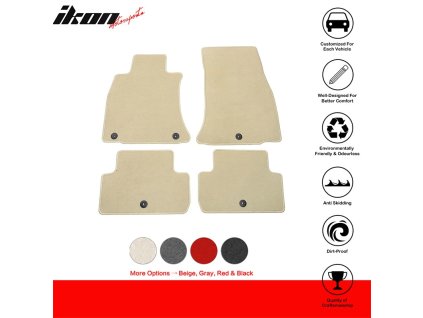 Genesis G70 2019-2023 Textilfußmatten 4-teiliges Set Nylon Beige