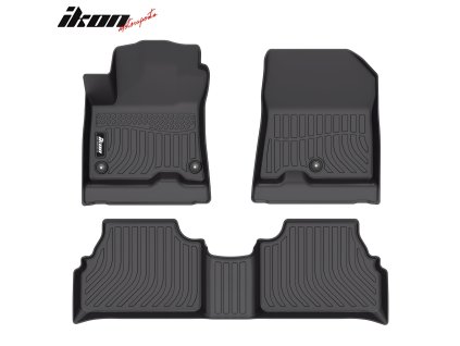 Hyundai Kona Electric 2019-2023 Gumové koberce TPE 3D černá