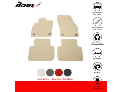 Audi Q3 F3 2019-2024 Covorașe textile set de 4 bucăți nylon bej