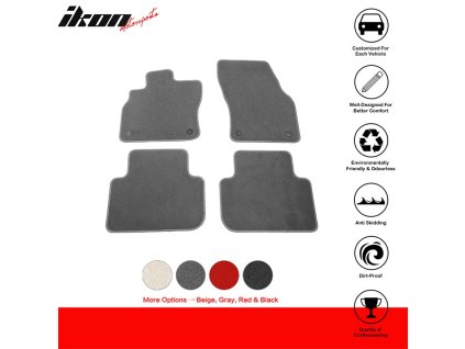 Audi Q3 F3 2019-2024 Textilné koberce 4-dielna sada nylon sivá