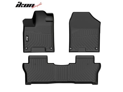 Honda Passport 2019-2024 Honda Pilot 2016-2022 Gumové koberce TPE 3D černá
