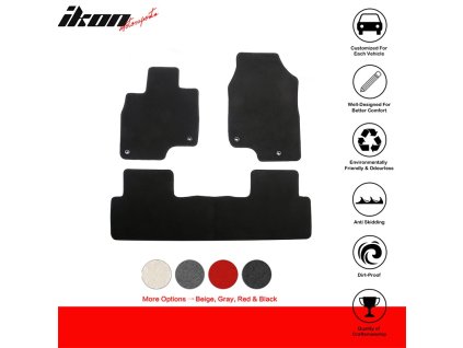 Acura RDX 4DR 2019-2024 Textilní koberce nylon černá