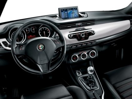 Alfa Romeo Giulietta Satz dekorative Armaturenbrettabdeckungen, weiß