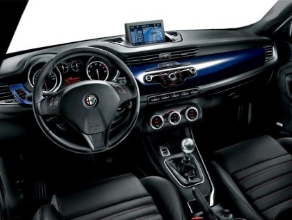 Alfa Romeo Giulietta Satz dekorative Armaturenbrettabdeckungen, blau