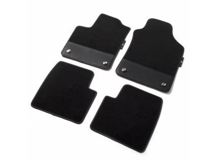 Abarth 500 Tapis de sol textile noirs 595 manual