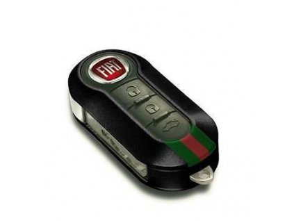 Husa chei Abarth/Fiat Gucci negru