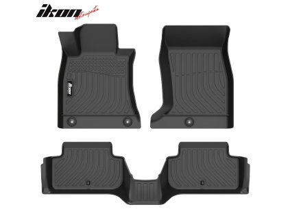 Genesis G70 AWD 2019-2025 Gumové koberce TPE 3D černá