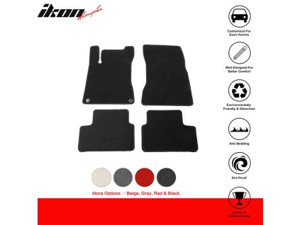 Mercedes Benz C118 CLA-Class 2020-2023 Textilní koberce nylon černá