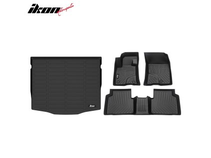 Ford Escape Non-Hybrid 2020-2024 Gumové koberce TPE 3D černá