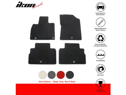 Kia Telluride 2020-2024 Textilní koberce nylon černá