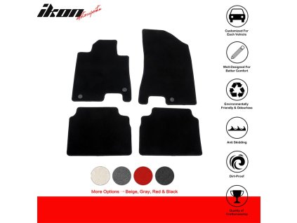 Hyundai Sonata 2020-2025 Kia K5 2021-2025 Textilní koberce nylon černá