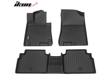 Hyundai Sonata 21-24 2020-2025 Kia K5 FWD 2021-2024 Gumové koberce 3dílná sada TPE 3D černá