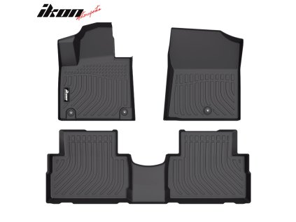 Hyundai Santa Fe Non-Hybrid 2021-2023 Gumové koberce TPE 3D černá