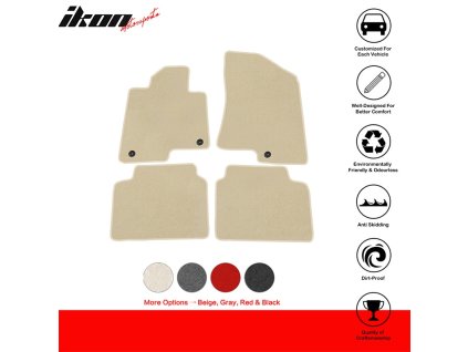 Kia K5 Optima 2021-2023 Textilní koberce 4dílná sada nylon béžová