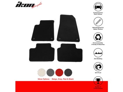 Polestar 2 2021-2023 Textilní koberce 4dílná sada nylon černá