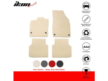 Volkswagen ID.4 2021-2025 Textilní koberce 4dílná sada nylon béžová