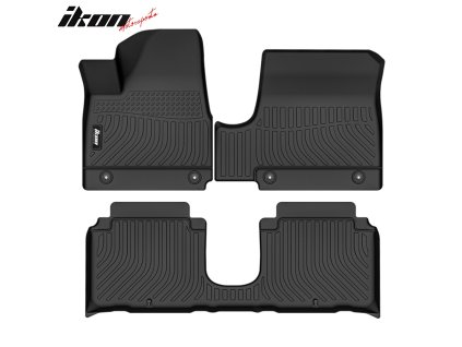 Hyundai Ioniq 5 2022-2024 Gumové koberce TPE 3D černá