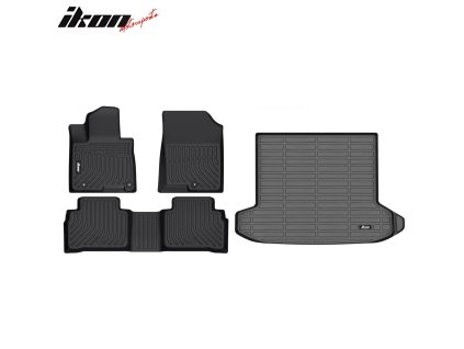 Hyundai Tucson Non-Hybrid 2022-2024 Gumové koberce TPE 3D černá