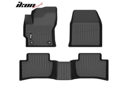 Toyota Corolla Cross AWD 2022-2024 Gumové koberce 3dílná sada TPE 3D černá