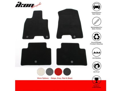 Genesis GV70 2022-2025 Textilní koberce 4dílná sada nylon černá