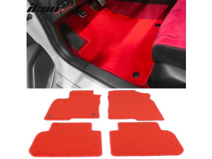 Honda Civic Acura Integra 2022-2025 Textilní koberce 4dílná sada nylon červená