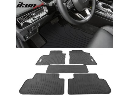Honda Civic/Acura Integra 2022-2025 Gumové koberce černá