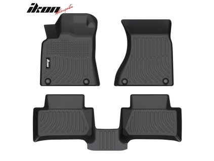 Mercedes-Benz V297 EQS 2022-2025 Gumové koberce TPE 3D černá