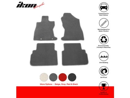 Subaru WRX 2022-2025 Tappetini in tessuto set da 4 pezzi nylon grigio