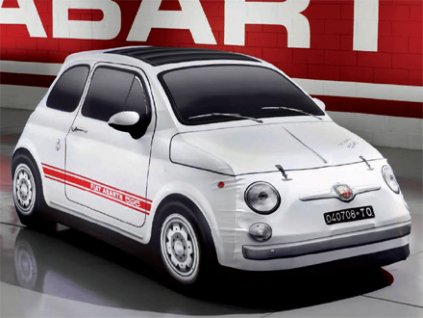 Abarth 500 Schutzplane für den Innenraum eines Oldtimers