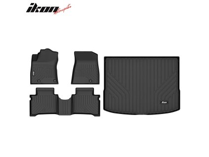 Kia Niro 2023-2024 Gumové koberce TPE 3D černá
