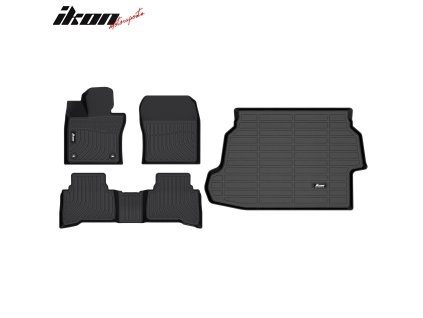 Toyota Prius 2023-2024 Gumové koberce TPE 3D černá