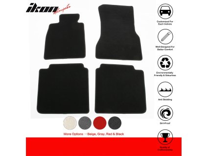 BMW I7 & 750e 2023-2025 Textilní koberce 4dílná sada nylon černá