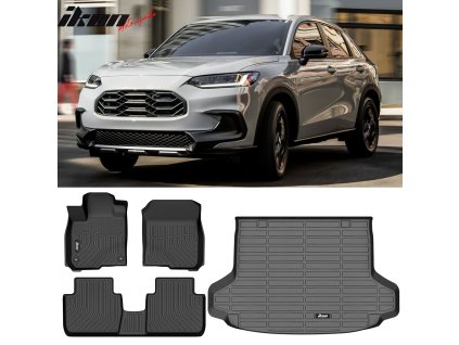 Honda HR-V 2023-2025 Gumové koberce TPE černá